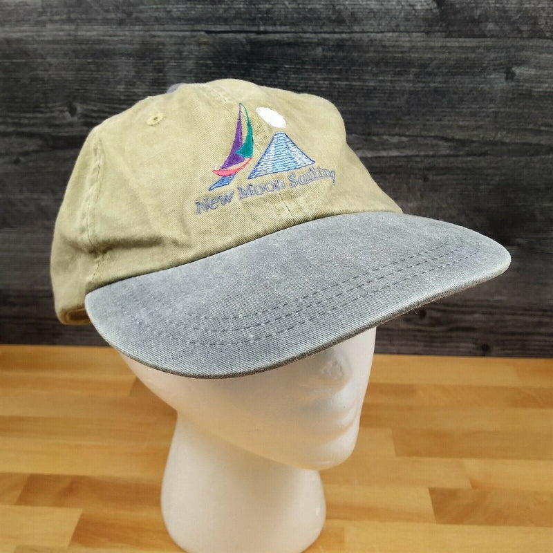Load image into Gallery viewer, New Moon Rising Sailing 5 Panel Ball Cap Adjustable Hat
