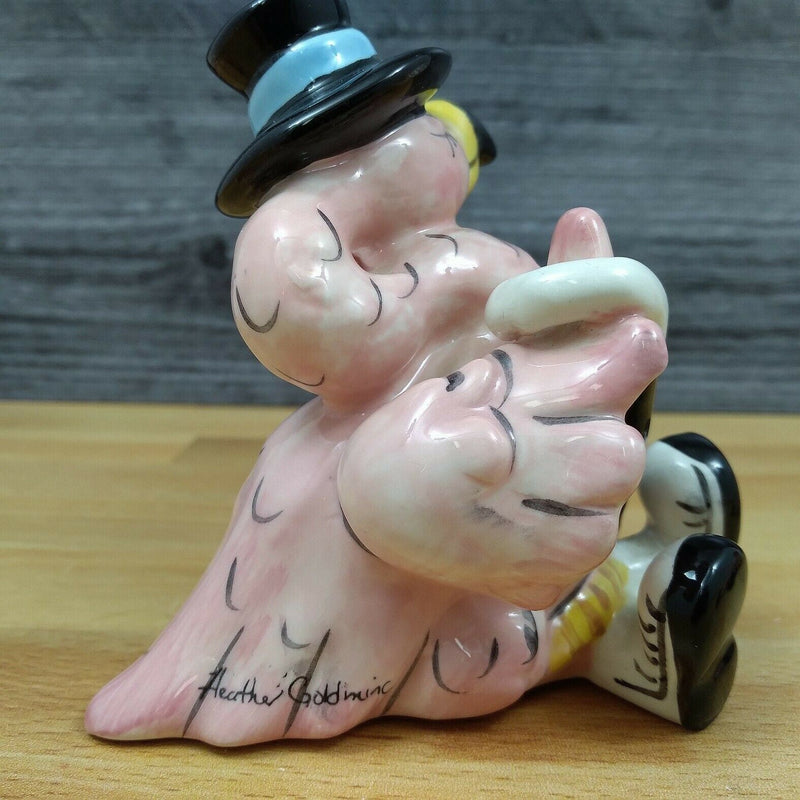 Load image into Gallery viewer, Pink Flamingos Salt and Pepper Set Collectible Ceramic by Blue Sky Goldminc
