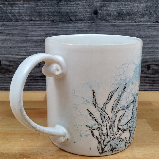 Star Fish Ceramic Coffee Mug Sea Nautical Beverage Cup 21oz (621ml) by Blue Sky