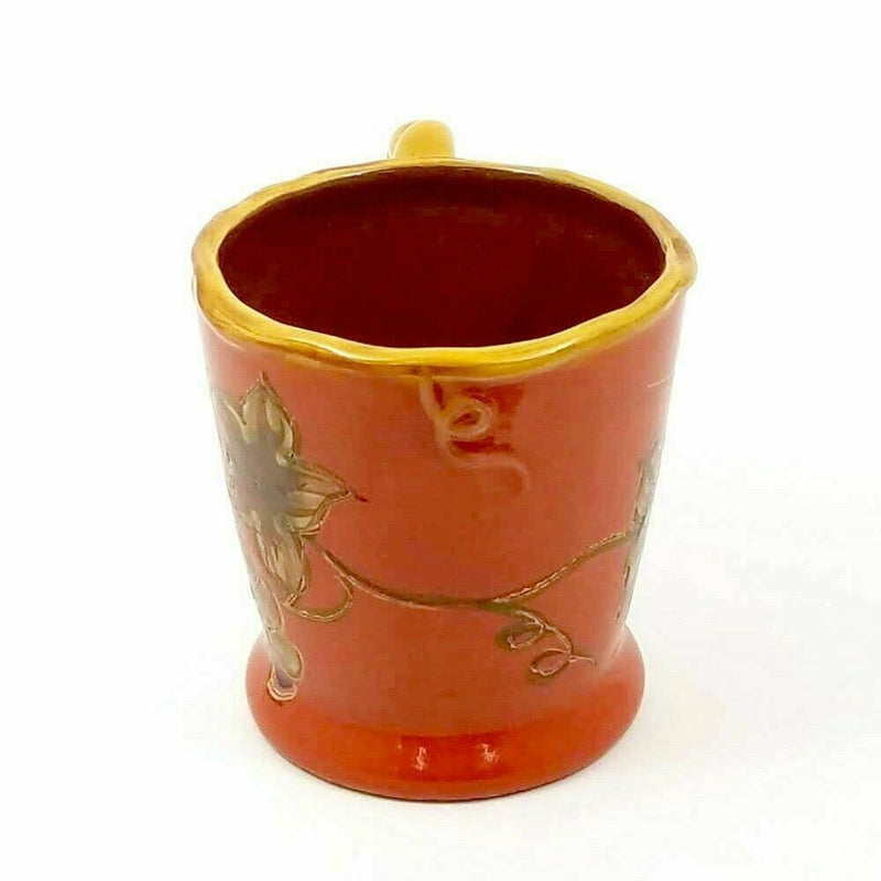 Load image into Gallery viewer, Coffee Mug Cup Floral Grape Vine Design Ceramic 16 oz
