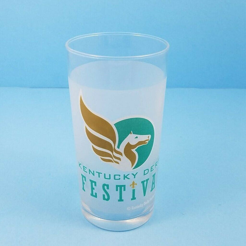 Load image into Gallery viewer, Kentucky Derby Festival 2006 Pegasus Mint Julep Beverage Drinking Glass 12 oz
