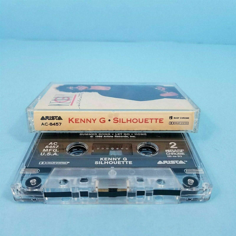 Load image into Gallery viewer, Kenny G Silhouette ARISTA 1988 Cassette Tape Jazz Easy Listening
