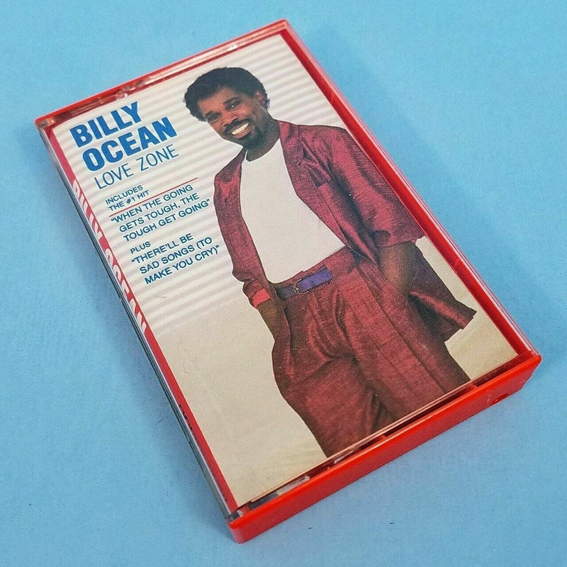 Load image into Gallery viewer, Billy Ocean Love Zone Cassette Tape Arista Records 1986
