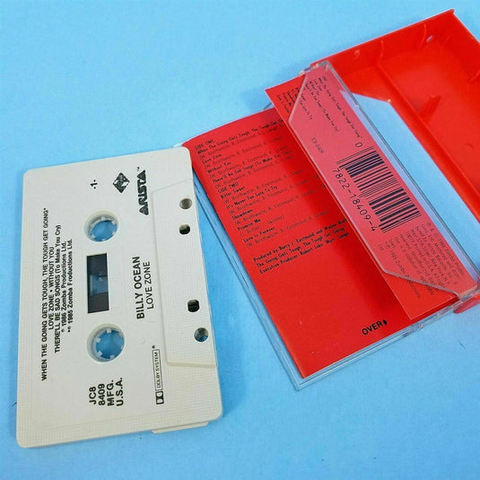 Billy Ocean Love Zone Cassette Tape Arista Records 1986