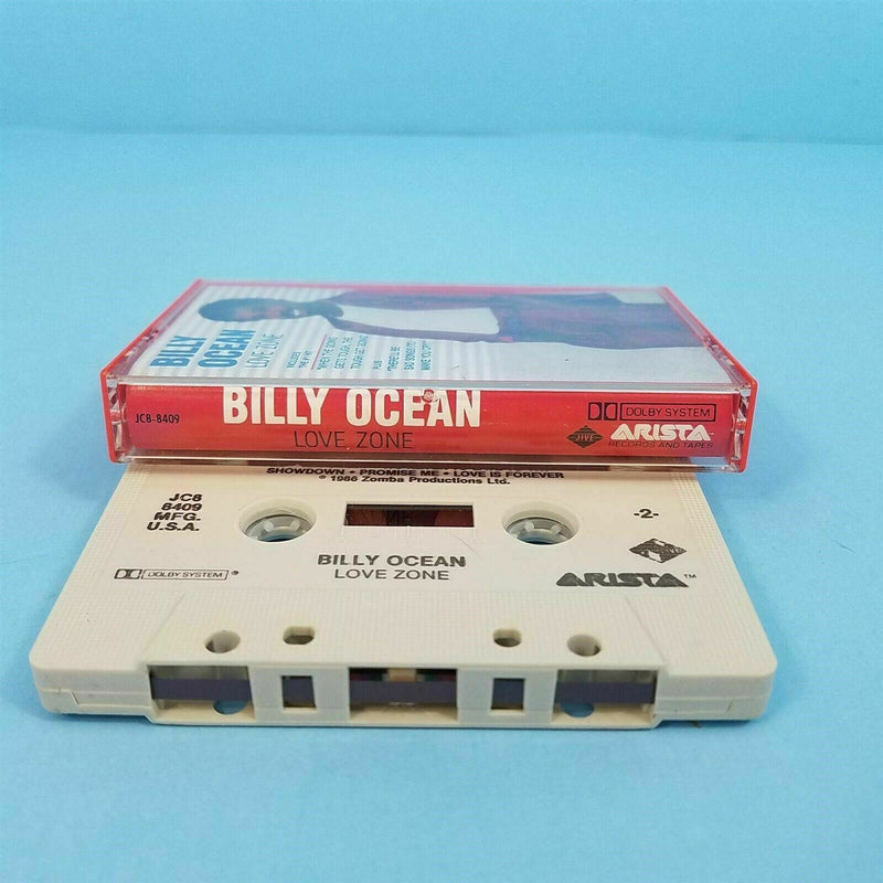 Load image into Gallery viewer, Billy Ocean Love Zone Cassette Tape Arista Records 1986
