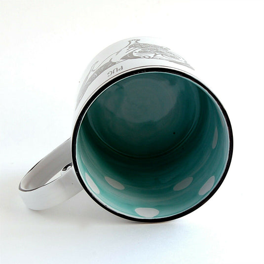 Pug Dog Ceramic Coffee Mug Beverage Tea Cup 21oz by Blue Sky Kitchen Home Décor