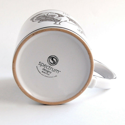 Pug Dog Ceramic Coffee Mug Beverage Tea Cup 21oz by Blue Sky Kitchen Home Décor