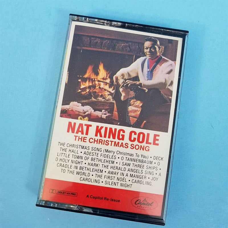 Load image into Gallery viewer, Nat King Cole Christmas Songs Cassette C4-46318 Capital Records 1980
