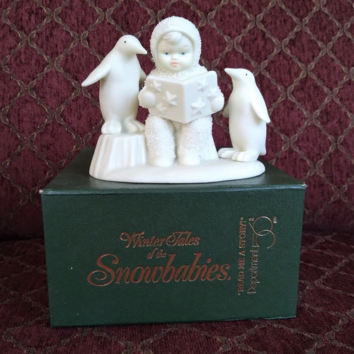 Snowbabies by Department 56 79456 Read Me A Story in Original Box