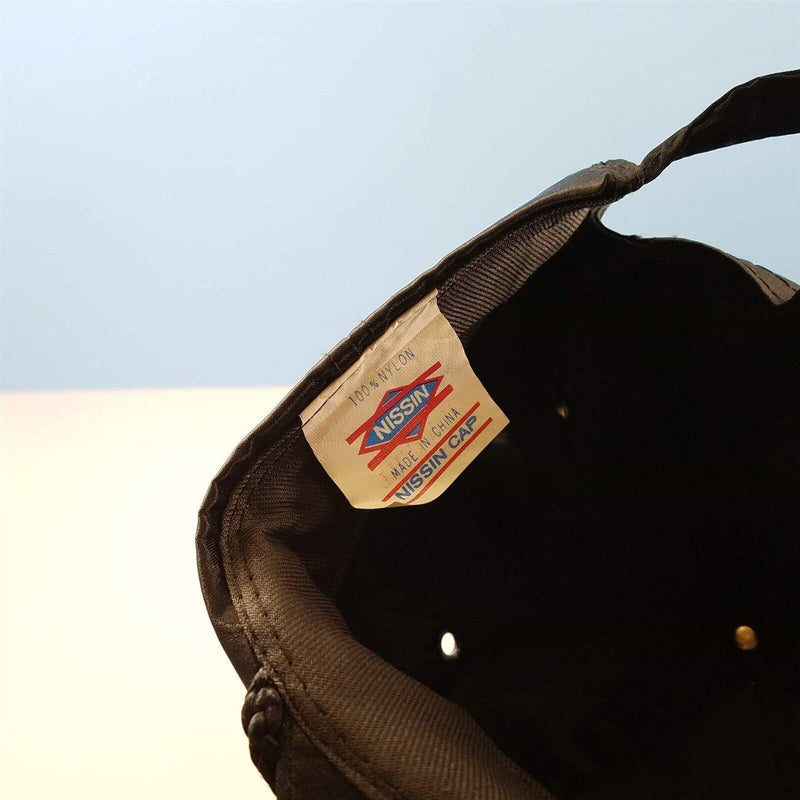 Load image into Gallery viewer, Route 66 Black Cap Hat with Adjustable Back Strap
