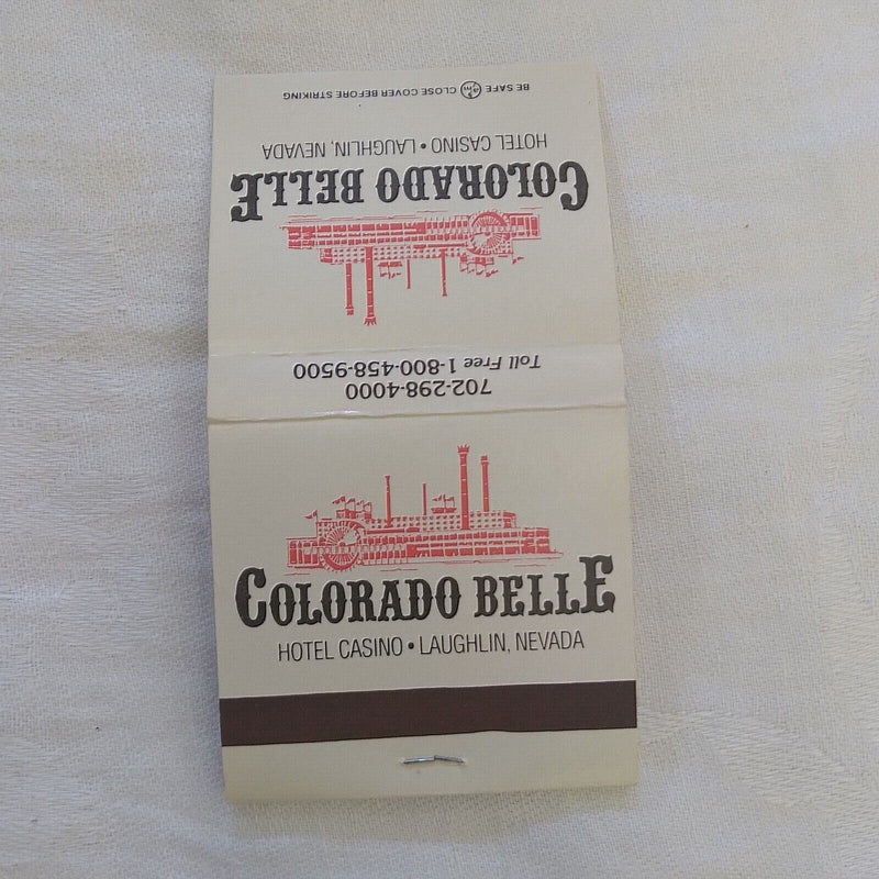 Load image into Gallery viewer, Colorado Belle Hotel and Casino Laughlin Nevada Nv Matchbook
