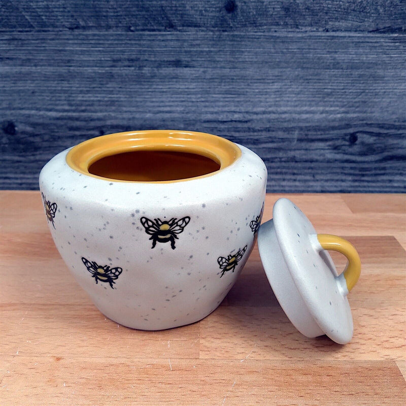 Load image into Gallery viewer, Honey Bee Sugar Bowl and Creamer Set Decorative by Blue Sky
