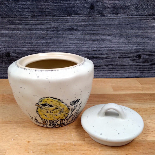 Chickadee Sugar Bowl and Creamer Set Decorative by Blue Sky