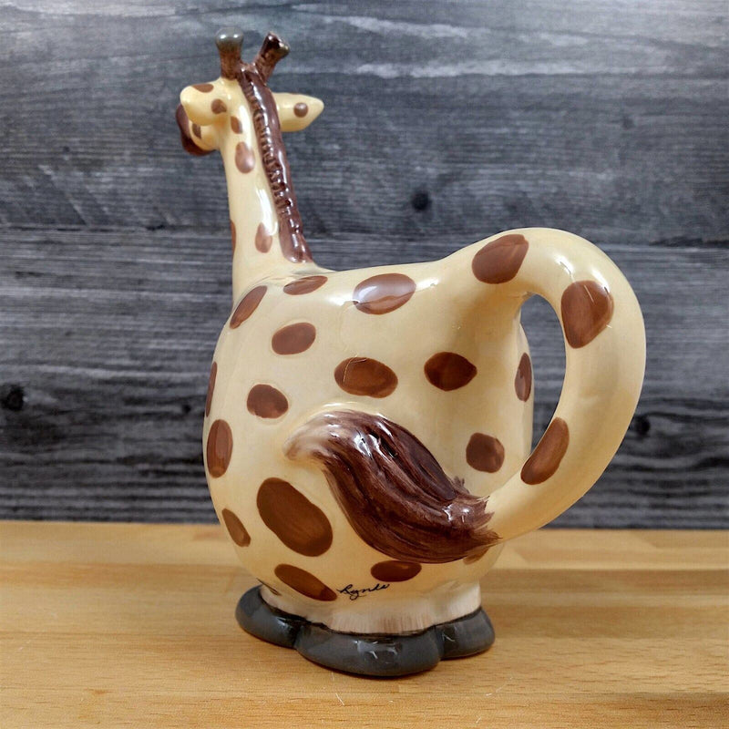 Load image into Gallery viewer, Giraffe Sugar Bowl and Creamer Set Decorative by Blue Sky
