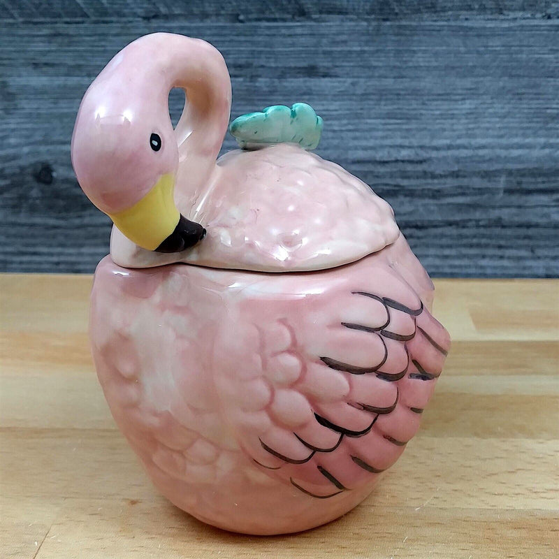 Load image into Gallery viewer, Summer Fun Flamingo Sugar Bowl and Creamer Set Decorative by Blue Sky
