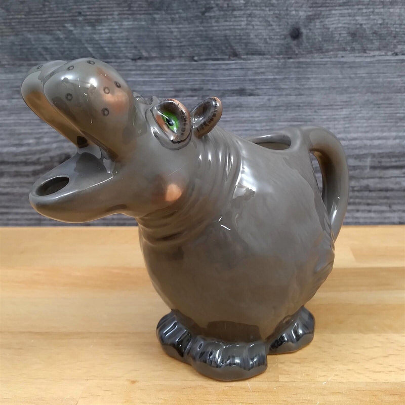 Load image into Gallery viewer, Hippo Sugar Bowl and Creamer Set Decorative by Blue Sky
