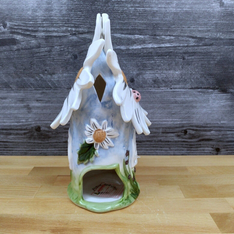 Load image into Gallery viewer, Blue Daisy Candle House In Full Bloom By Blue Sky Heather Goldminic
