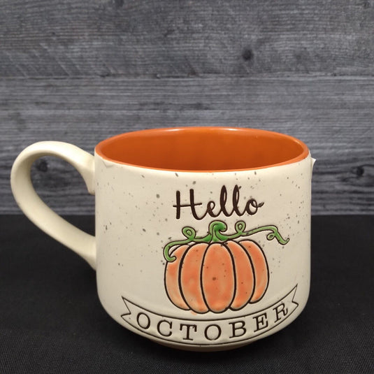 Halloween October Pumpkin Coffee Mug Beverage Tea Cup 18oz 532ml by Blue Sky