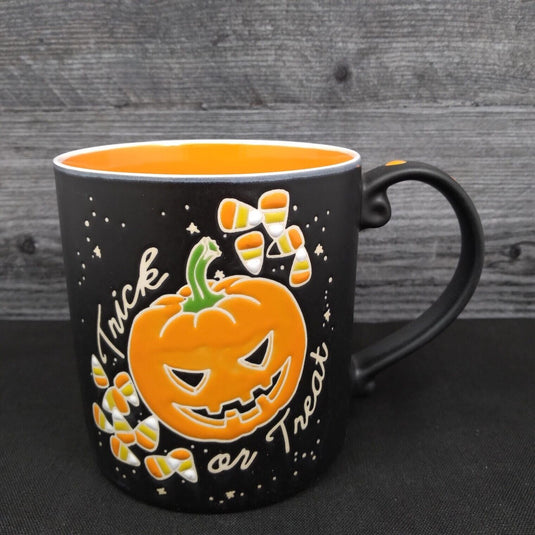 Halloween Pumpkin Trick or Treat Coffee Mug Tea Cup 18oz 532ml by Blue Sky