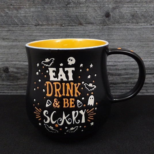 Halloween Eat Drink and Be Scary Coffee Mug Tea Cup 18oz 532ml by Blue Sky
