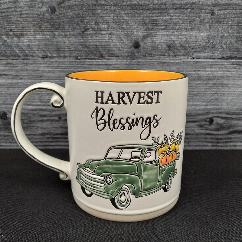 Load image into Gallery viewer, Pumpkin Harvest Truck Coffee Mug Fall Autumn Beverage Tea Cup 21oz 621ml
