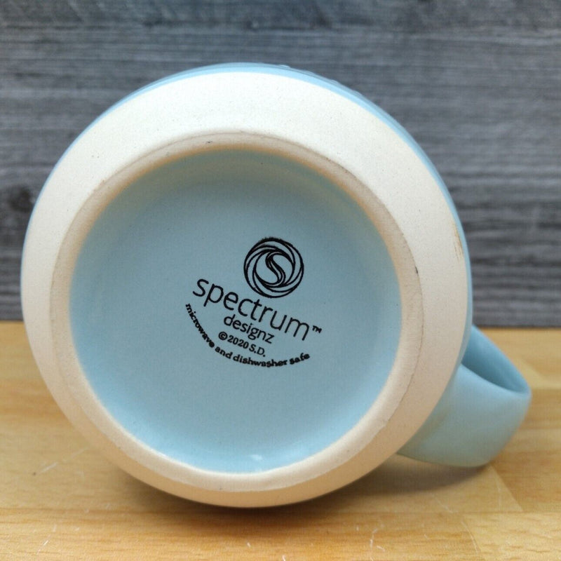 Load image into Gallery viewer, Love Life Vision Tree Coffee Mug 18oz (532ml) Embossed Beverage Tea Cup Blue Sky
