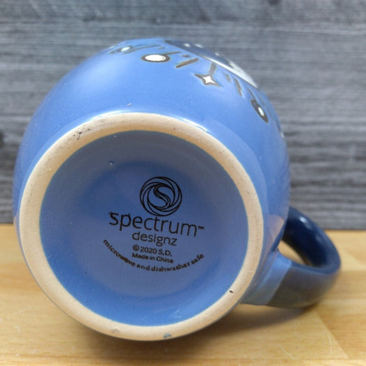 Moon Child Coffee Mug 16oz (473ml) Embossed Tea Cup by Blue Sky