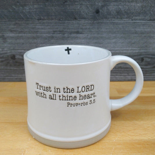 James Religious Bible Verse Saying Coffee Mug 17oz (455ml) Beverage Cup Blue Sky