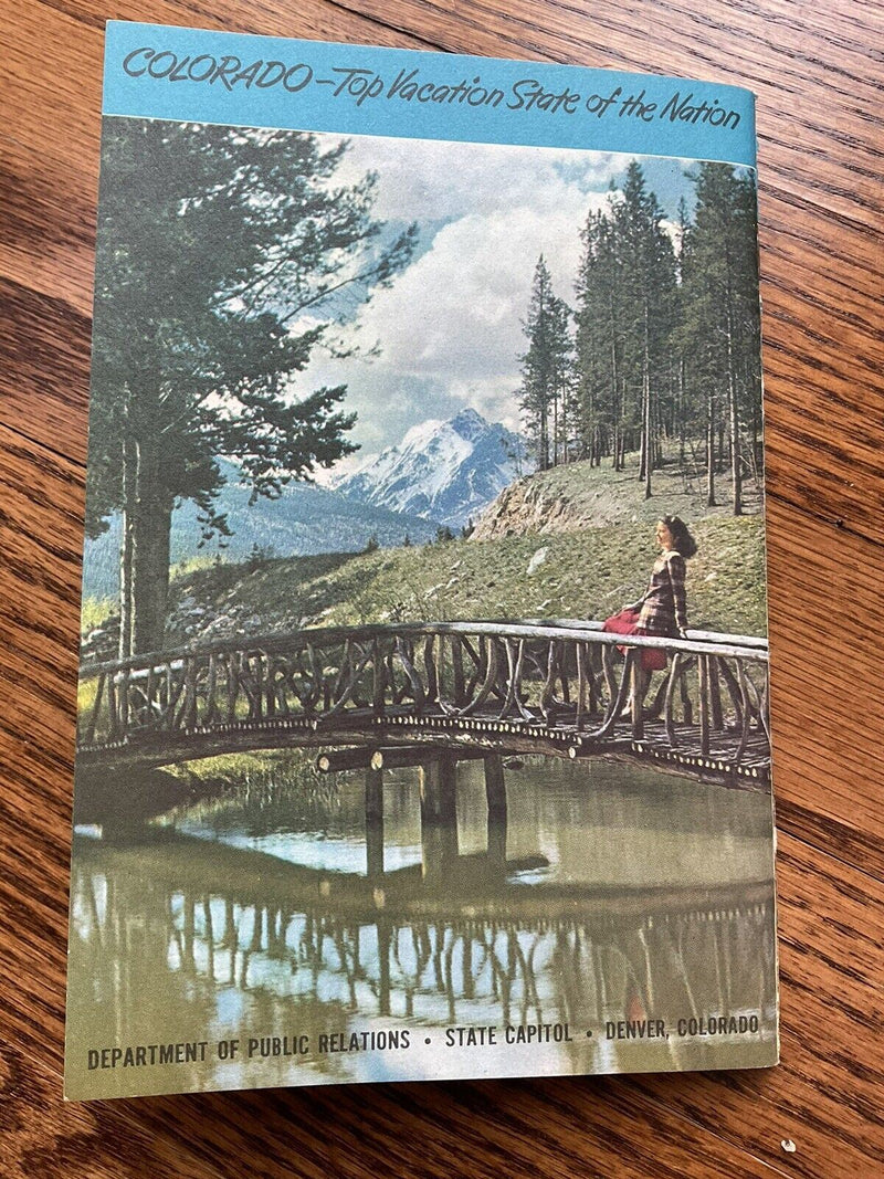 Load image into Gallery viewer, 1970 Official Colorado Vacation Guidebook with Maps
