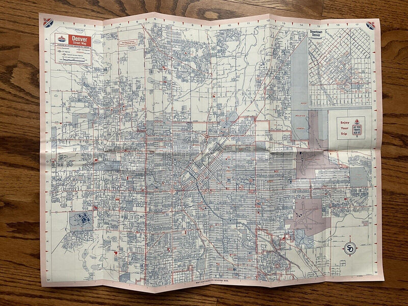 Load image into Gallery viewer, 1969 Standard Oil Denver Colorado Highway Transportation Travel Road Map
