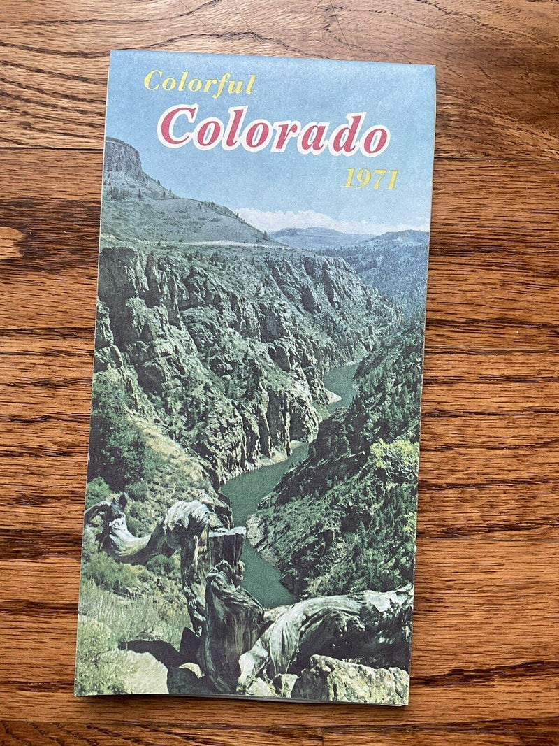 Load image into Gallery viewer, 1971 Official Colorado State Highway Transportation Travel Road Map
