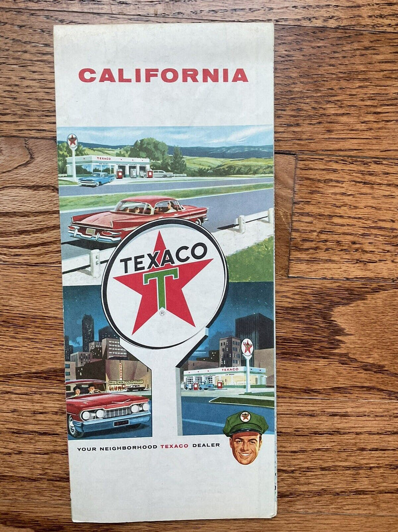 Load image into Gallery viewer, 1964 Texaco California State Highway Transportation Travel Road Map
