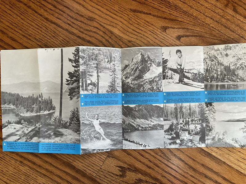 Load image into Gallery viewer, 1968 Official Idaho Campgrounds Travel Map
