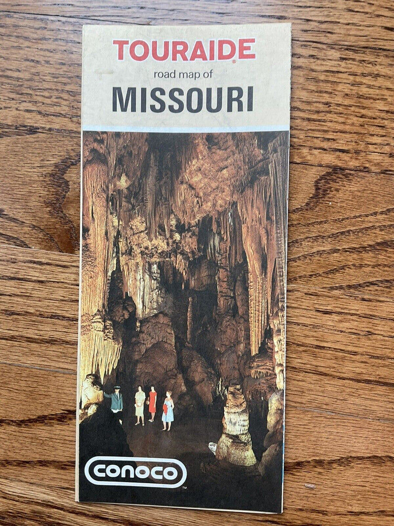 Load image into Gallery viewer, 1972 Conoco Missouri State Highway Transportation Travel Road Map
