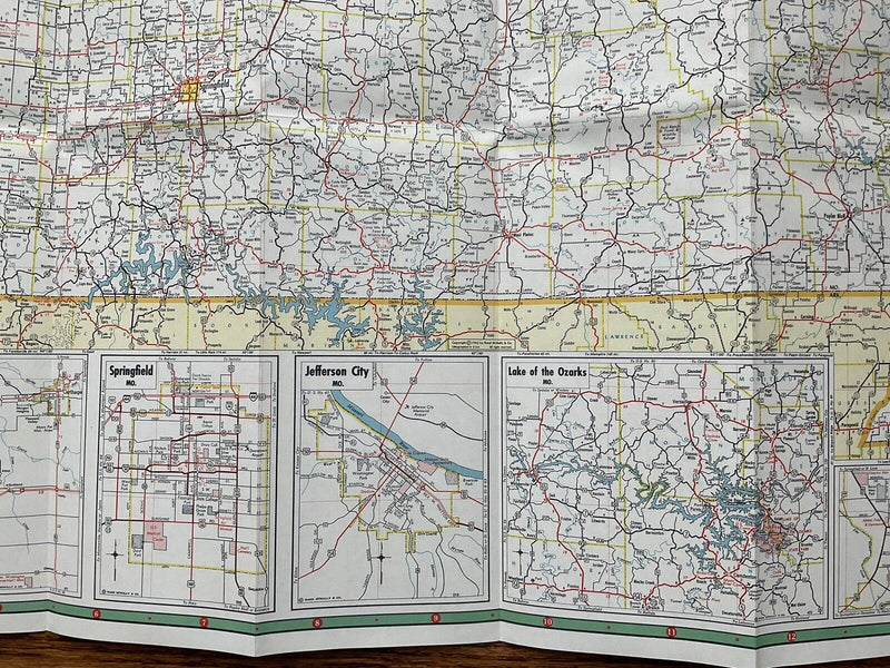 Load image into Gallery viewer, 1964-65 Sinclair Missouri State Highway Transportation Travel Road Map
