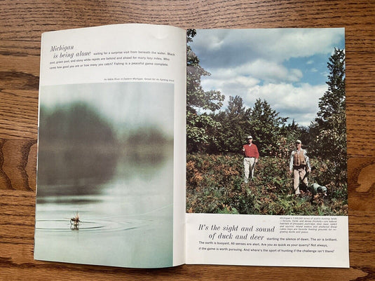 1960s Magic of Michigan Photo Travel Booklet