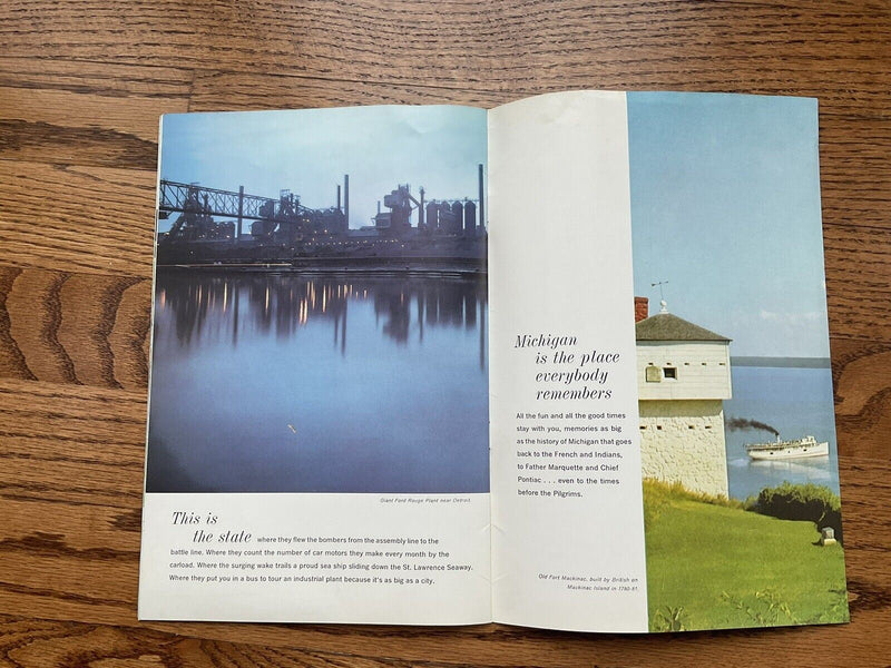 Load image into Gallery viewer, 1960s Magic of Michigan Photo Travel Booklet
