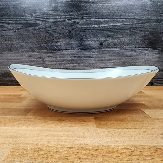 Oval Vegetable Serving Bowl by Noritake Japan Grayson 5697 10 inch (25cm)