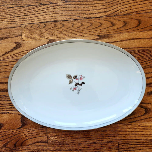 Oval Serving Platter by Noritake Japan Grayson 5697 16 inch (40cm) China