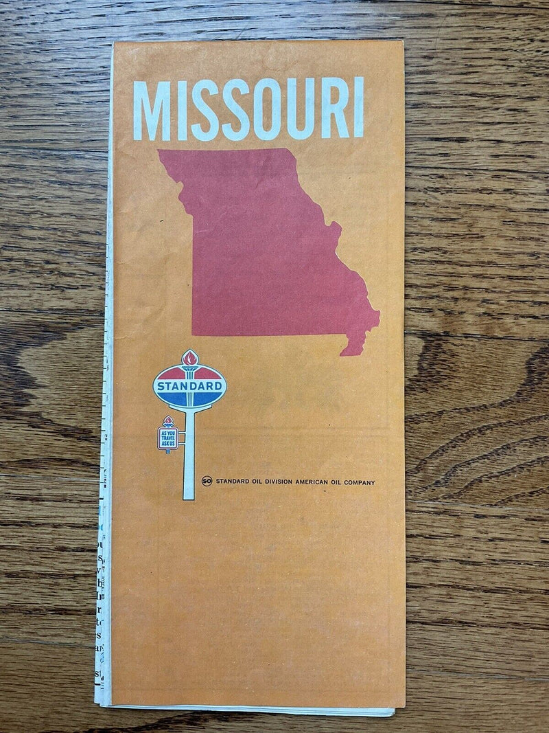 Load image into Gallery viewer, 1968 Standard Oil Missouri State Highway Transportation Travel Road Map
