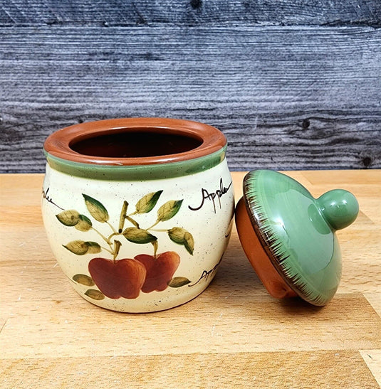 Apple Orchard Creamer and Sugar Bowl Set by Home Interiors