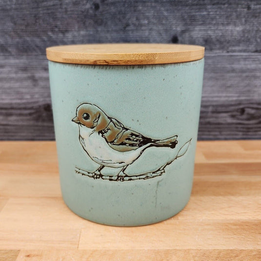 Bird Embossed Canister 5