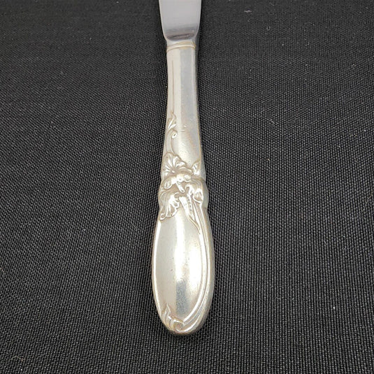 Oneida Community 1953 White Orchid Set Of 6 Silverplate Dinner Knives