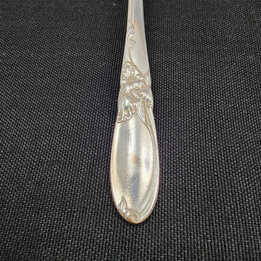 Oneida Community 1953 White Orchid Set of 5 Silverplate Dinner Spoons