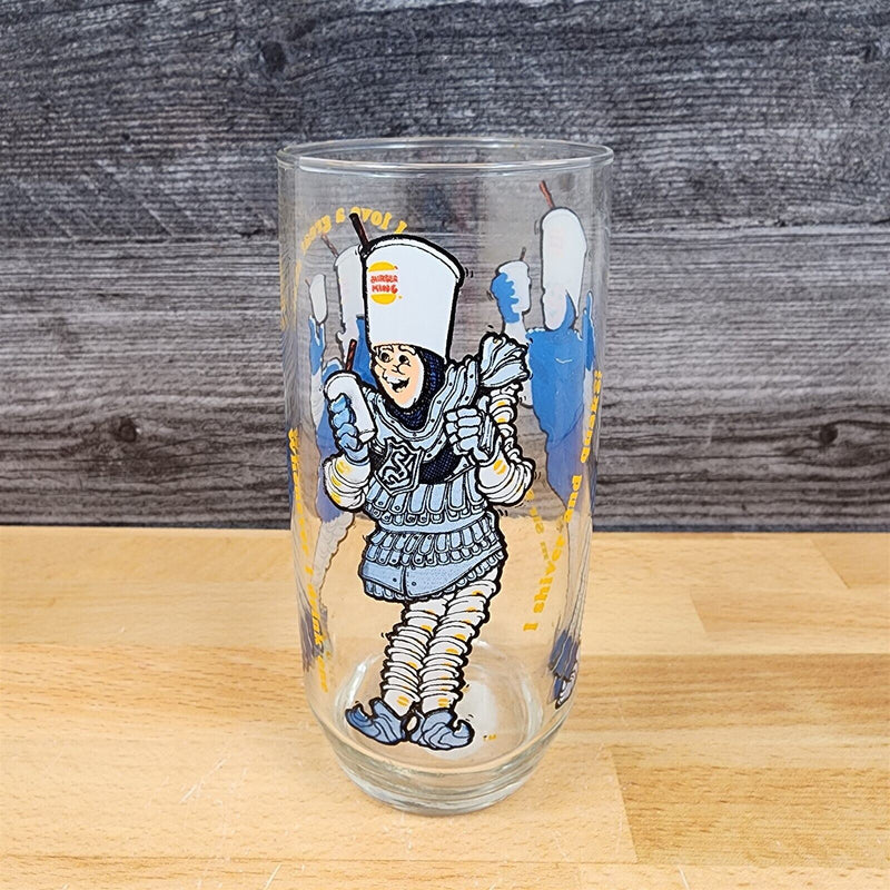 Load image into Gallery viewer, Burger King Collector Series 1979 Drinking Glass Sir Shakes A Lot Tumbler
