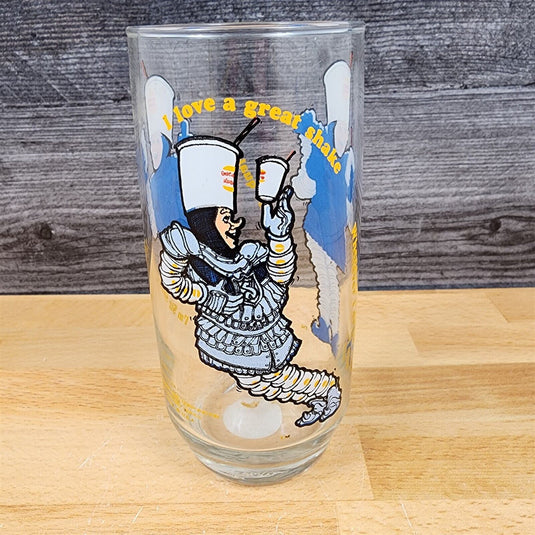 Burger King Collector Series 1979 Drinking Glass Sir Shakes A Lot Tumbler