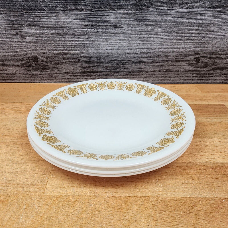 Load image into Gallery viewer, Corelle Corning Butterfly Gold Set of 4 Bread and Butter Plate 6 3/4" (17cm)
