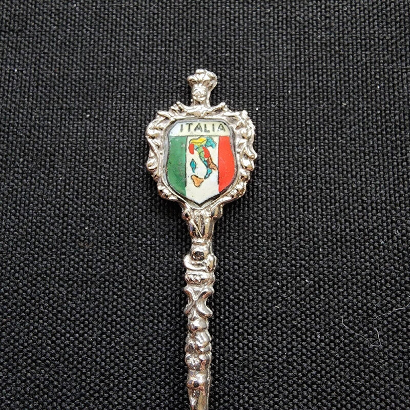 Load image into Gallery viewer, ITALY Collector Souvenir Spoon 5" Silver Plated
