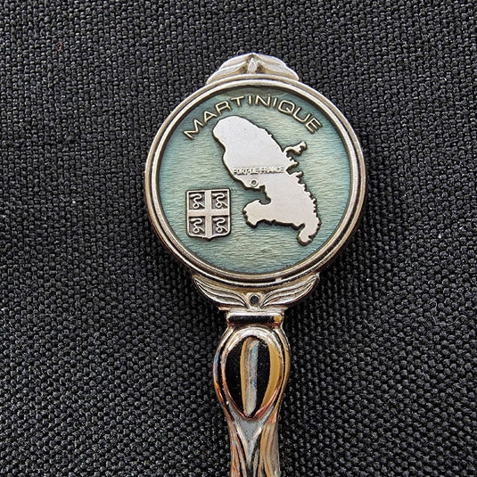 Martinique Souvenirs Spoon with Crest Silver Plated