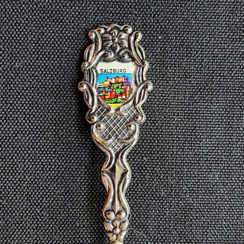 Salzburg Austria Collector Souvenir Spoon 4 1/2